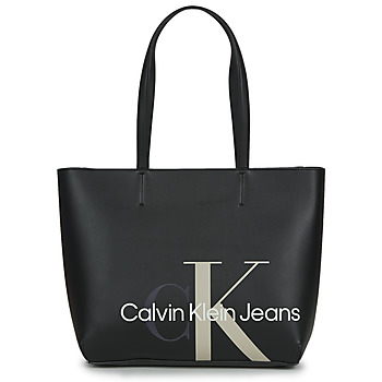 Borse Donna Tote bag / Borsa shopping Calvin Klein Jeans SCULPTED MONO SHOPPER29 Nero