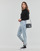 Abbigliamento Donna Felpe Calvin Klein Jeans CONTRAST TAPE MILANO HOODIE Nero