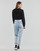 Abbigliamento Donna Felpe Calvin Klein Jeans CONTRAST TAPE MILANO HOODIE Nero