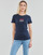 Abbigliamento Donna T-shirt maniche corte Tommy Jeans TJW SKINNY ESSENTIAL LOGO 1 SS Marine