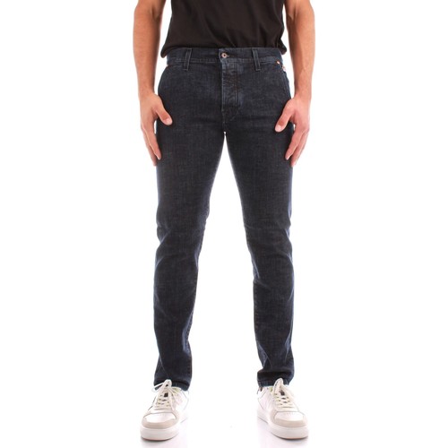 Abbigliamento Uomo Jeans slim Roy Rogers A21RRU006D4390963 Blu