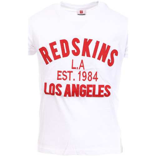 Abbigliamento Bambino T-shirt & Polo Redskins RDS-3031-JR Bianco