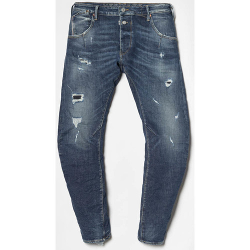 Abbigliamento Uomo Jeans Le Temps des Cerises Alost jeans tapered ad archi blu N°2 Blu