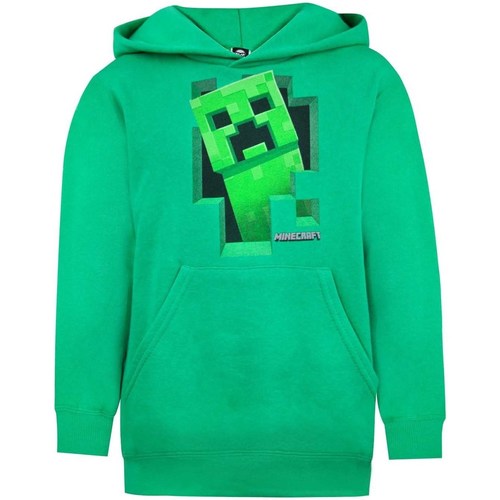 Abbigliamento Bambino Felpe Minecraft Inside Verde
