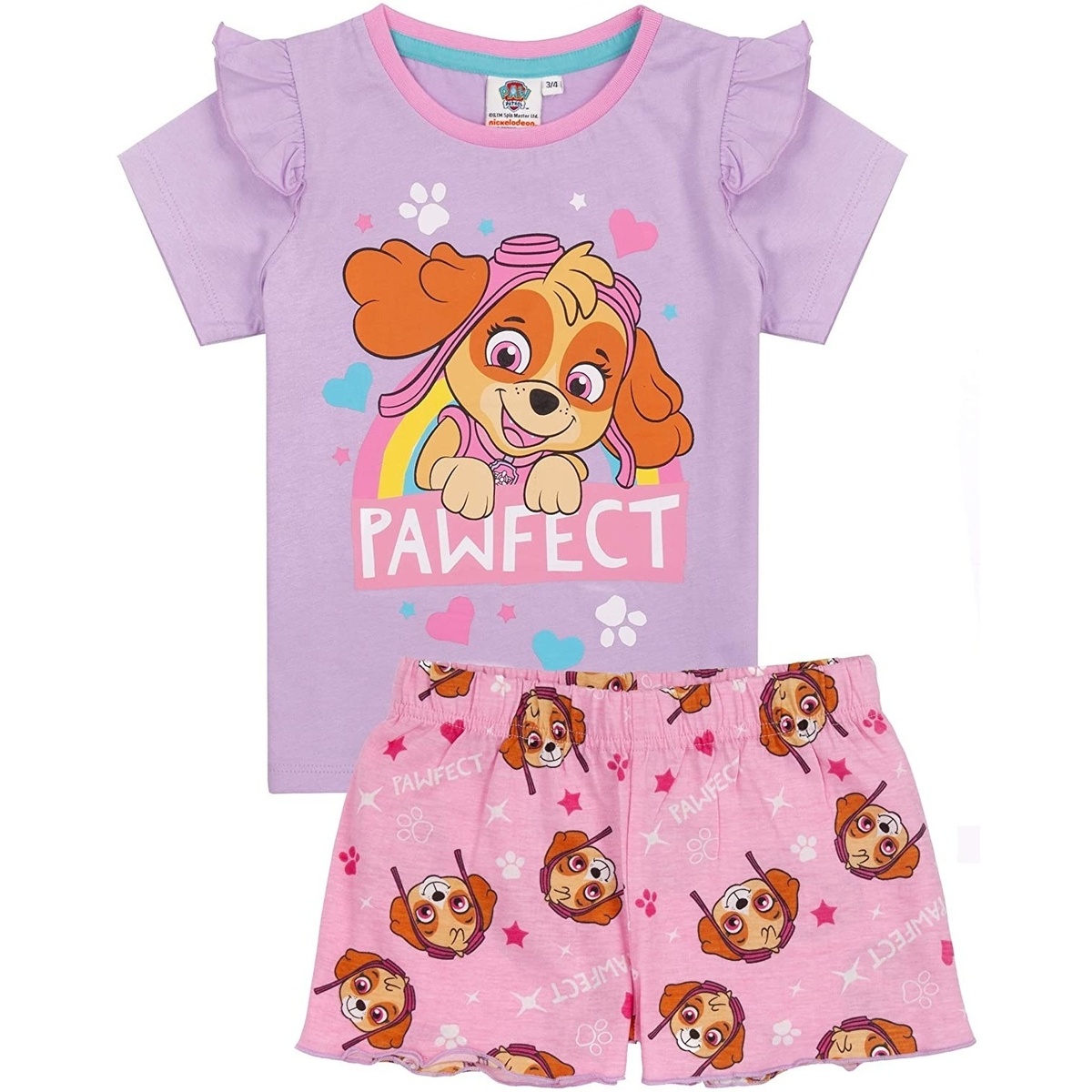Abbigliamento Bambina Pigiami / camicie da notte Paw Patrol Pawfect Rosso