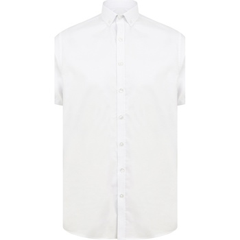 Abbigliamento Uomo Camicie maniche lunghe Henbury H517S Bianco