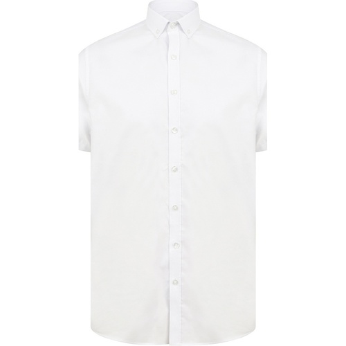 Abbigliamento Uomo Camicie maniche lunghe Henbury H517S Bianco