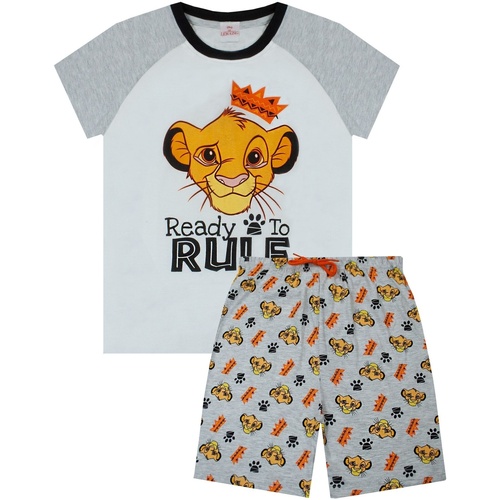Abbigliamento Bambino Pigiami / camicie da notte The Lion King Ready To Rule Arancio