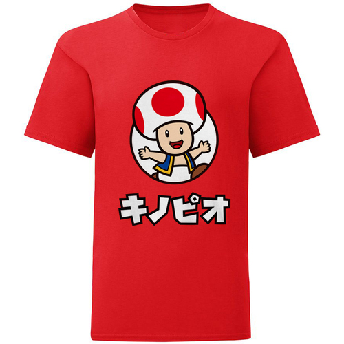 Abbigliamento Unisex bambino T-shirt & Polo Super Mario HE314 Rosso