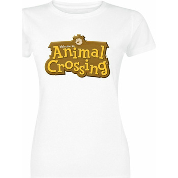 Abbigliamento Donna T-shirt & Polo Animal Crossing  Bianco