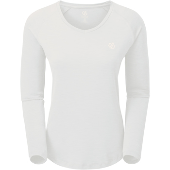 Abbigliamento Donna T-shirts a maniche lunghe Dare 2b Discern Bianco