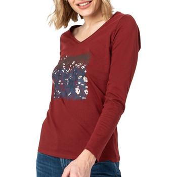 Abbigliamento Donna T-shirts a maniche lunghe TBS SOLINVER Rosso