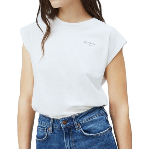 Abbigliamento Donna T-shirt & Polo Pepe jeans PL504821 Bianco