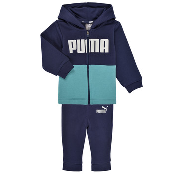 Abbigliamento Unisex bambino Completo Puma MINICATS COLORBLOCK JOGGER Blu