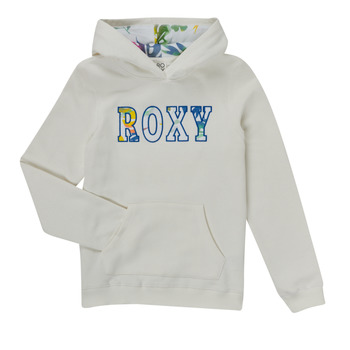 Abbigliamento Bambina Felpe Roxy HOPE YOU KNOW Bianco