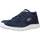 Scarpe Uomo Sneakers Skechers TRACK FRONT RUNNER Blu