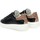 Scarpe Donna Sneakers basse Crime London LOW TOP LEVEL UP Nero