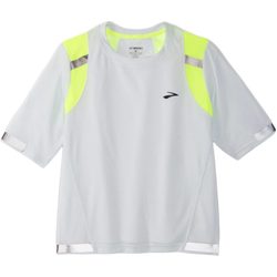 Abbigliamento Donna T-shirt maniche corte Brooks CARBONITE SHORT SLEEVE Bianco
