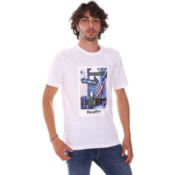 Abbigliamento Uomo T-shirt maniche corte Refrigiwear RM0T24400JE9101 Bianco