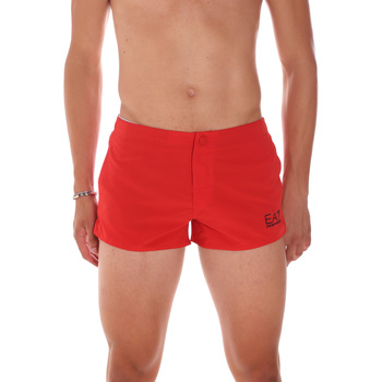 Abbigliamento Uomo Costume / Bermuda da spiaggia Ea7 Emporio Armani 902005 7P730 Rosso