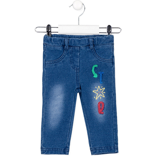 Abbigliamento Unisex bambino Jeans slim Losan 128-6020AL Blu