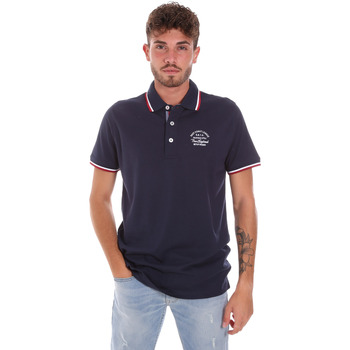 Abbigliamento Uomo T-shirt & Polo Key Up 2G89R 0001 Blu