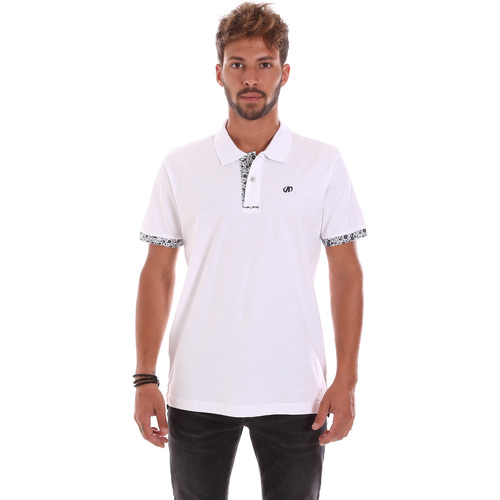 Abbigliamento Uomo T-shirt & Polo Key Up 2R53G 0001 Bianco