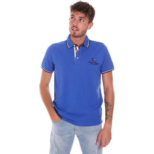 Abbigliamento Uomo T-shirt & Polo Key Up 2Q60G 0001 Blu