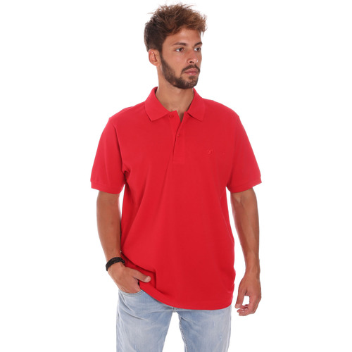 Abbigliamento Uomo T-shirt & Polo Key Up 2800Q 0001 Rosso