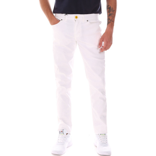 Abbigliamento Uomo Pantaloni Gaudi 811FU26005 Bianco