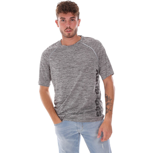 Abbigliamento Uomo T-shirt & Polo Superdry M10501PO Grigio