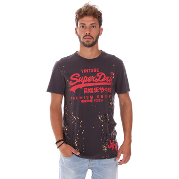 Abbigliamento Uomo T-shirt & Polo Superdry M10006YR Grigio