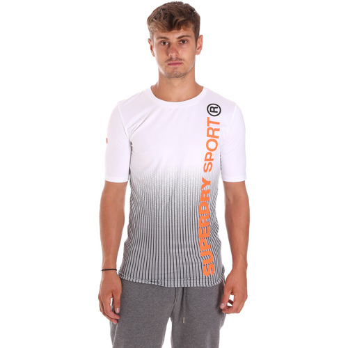 Abbigliamento Uomo T-shirt & Polo Superdry M10504POF1 Bianco