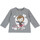 Abbigliamento Bambina T-shirts a maniche lunghe Chicco 09067451000000 Grigio