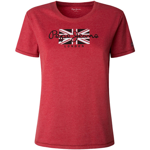 Abbigliamento Donna T-shirt & Polo Pepe jeans PL504965 Rosso