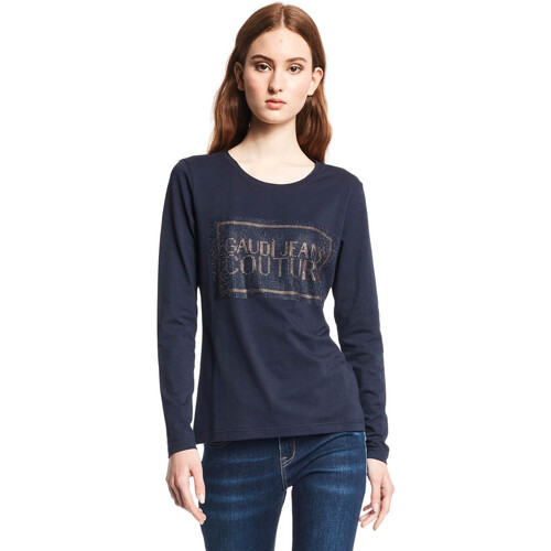 Abbigliamento Donna T-shirt & Polo Gaudi 121BD64059 Blu