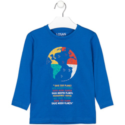 Abbigliamento Bambino T-shirts a maniche lunghe Losan 125-1205AL Blu