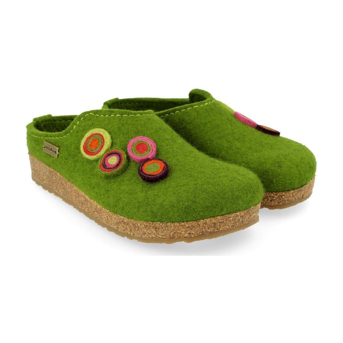 Scarpe Donna Pantofole Haflinger 73102336 Verde