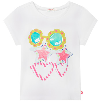 Abbigliamento Bambina T-shirt maniche corte Billieblush CABANOUU Bianco