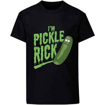 Abbigliamento T-shirts a maniche lunghe Rick And Morty HE164 Nero