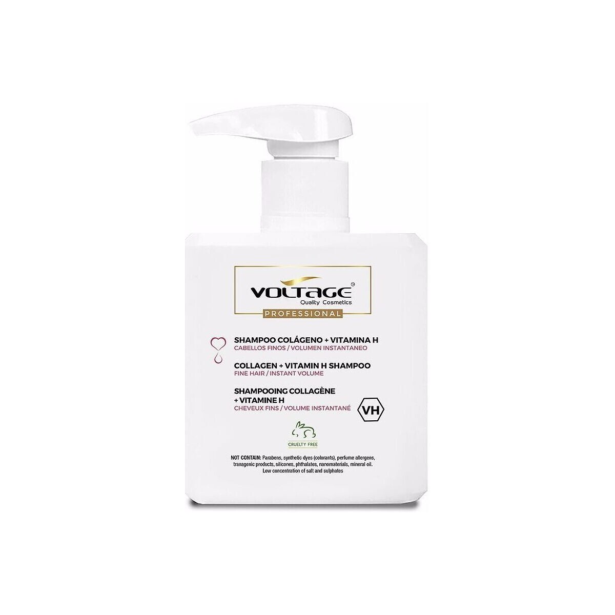 Bellezza Shampoo Voltage Shampoo Collagene + Vitamina H 