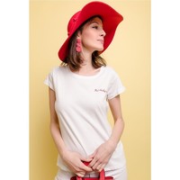 Abbigliamento Donna T-shirt maniche corte Fashion brands  Bianco