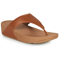 Scarpe Donna Infradito FitFlop LULU LEATHER TOEPOST Brown