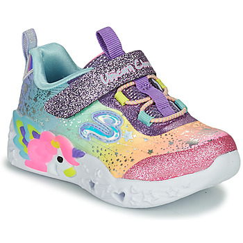 Scarpe Bambina Sneakers basse Skechers UNICORN STORM Multicolore