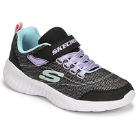 Scarpe Bambina Sneakers basse Skechers SNAP SPRINTS Nero / Blu / Viola