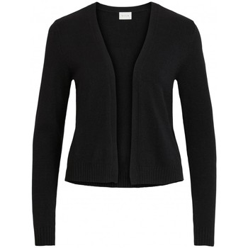 Abbigliamento Donna Maglioni Vila Ril Short Cardigan - Black Nero