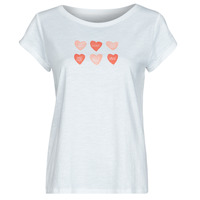 Abbigliamento Donna T-shirt maniche corte Esprit BCI Valentine S Bianco