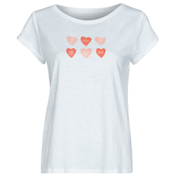 Abbigliamento Donna T-shirt maniche corte Esprit BCI Valentine S Bianco