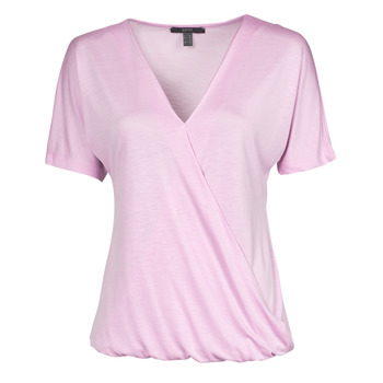 Abbigliamento Donna T-shirt maniche corte Esprit CLT wrap tshirt Viola