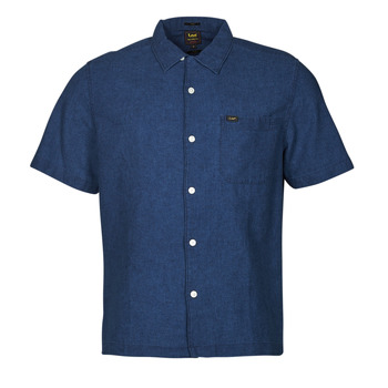 Abbigliamento Uomo Camicie maniche corte Lee RESORT SHIRT Blu